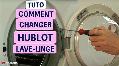 Comment changer le hublot d’une machine à laver.